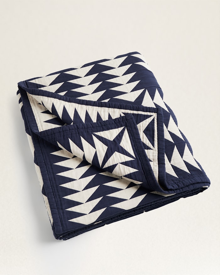 MIDNIGHT NOVA COTTON MATELASSE SHAM